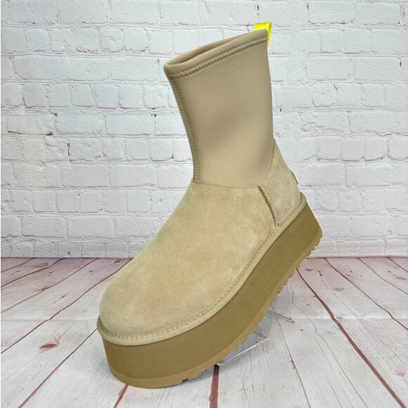 Ugg Classic Dipper 2” Platform Ankle Boots Women’s Size 8 (S/N 1144031) - Picture 3 of 12